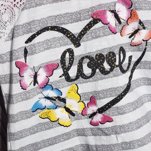 (016) Girls: 4T Real Love 2pc Outfit- F8 - Picture 5 of 7